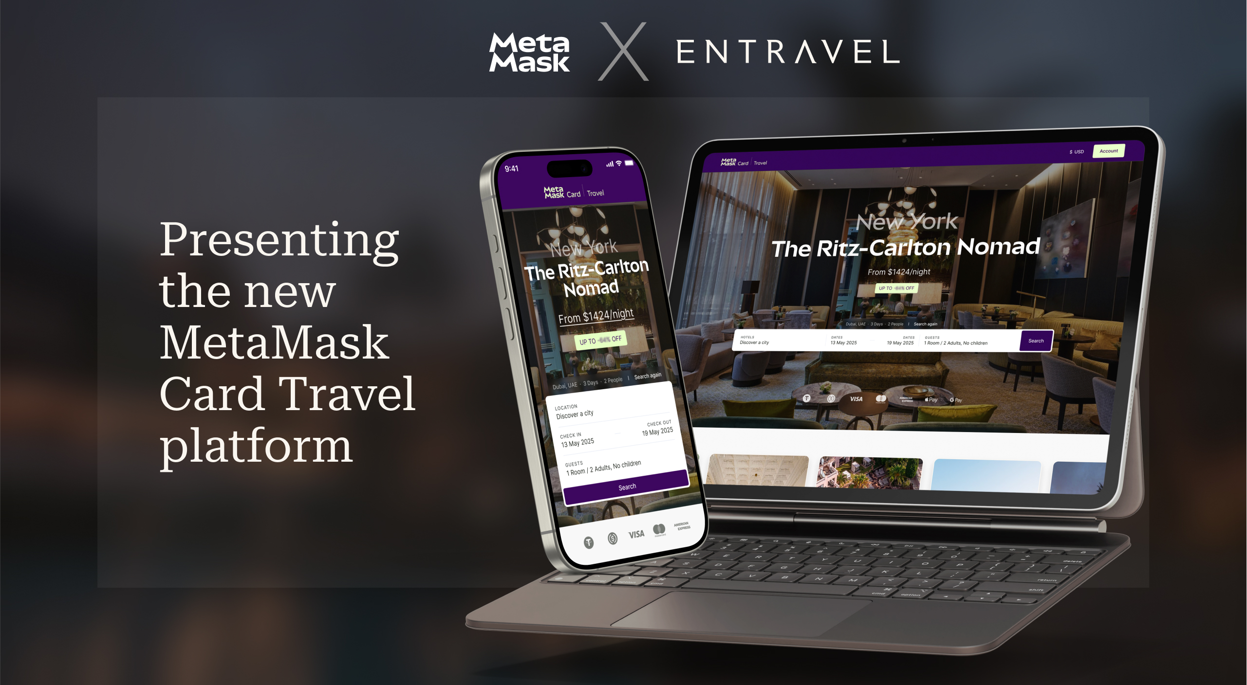 MetaMask And Entravel Join Forces to Offer Travelers Up to 60% Off Hotels  Worldwide - Business Intelligence