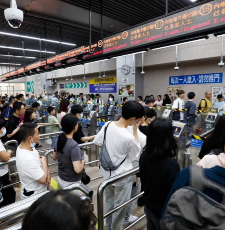 今年本澳出入境總人次較去年提前破億