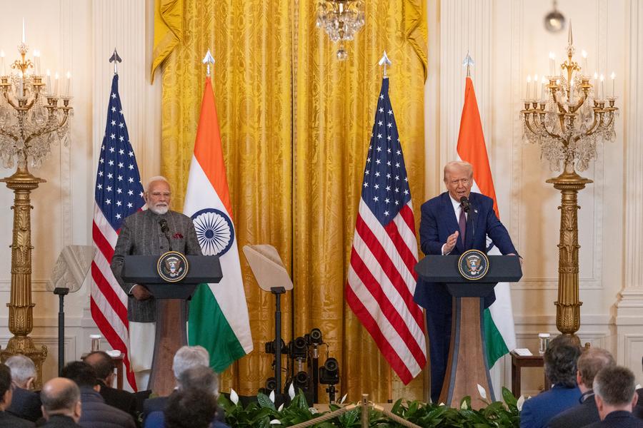 印度總理莫迪與特朗普討論保持霍爾木茲海峽暢通的重要性