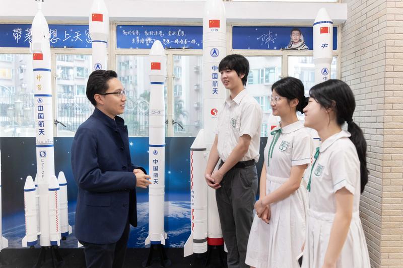 星河圓夢 港澳同舟：港澳各界祝賀黎家盈參與神舟任務