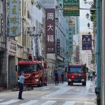 新馬路文物建築清晨火警 交通一度受阻